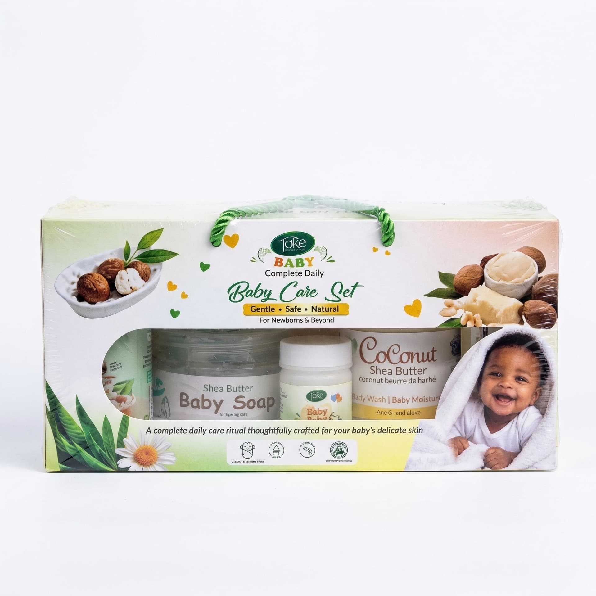 Toke Baby Natural Skincare Set.
