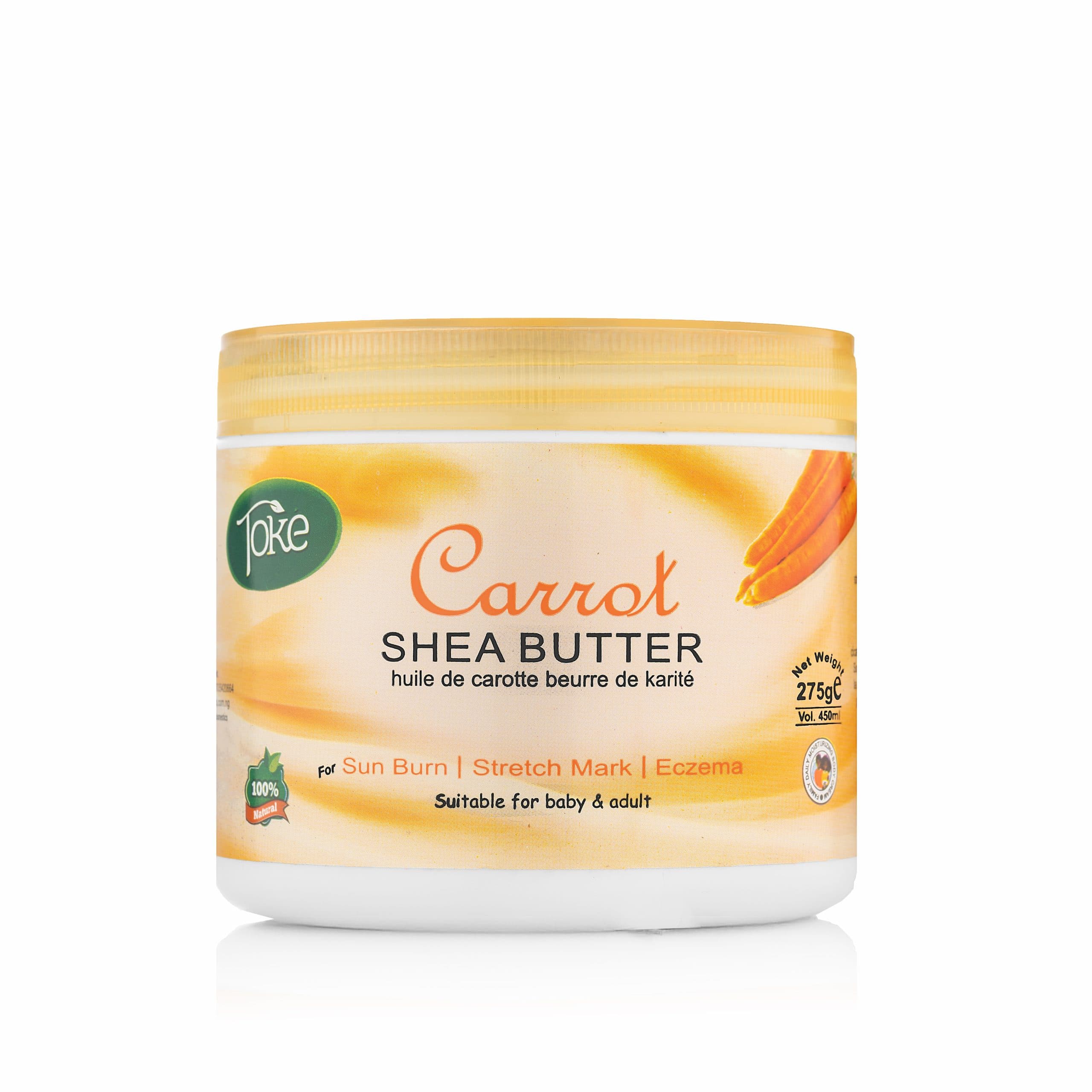 Toke carrot shea butter