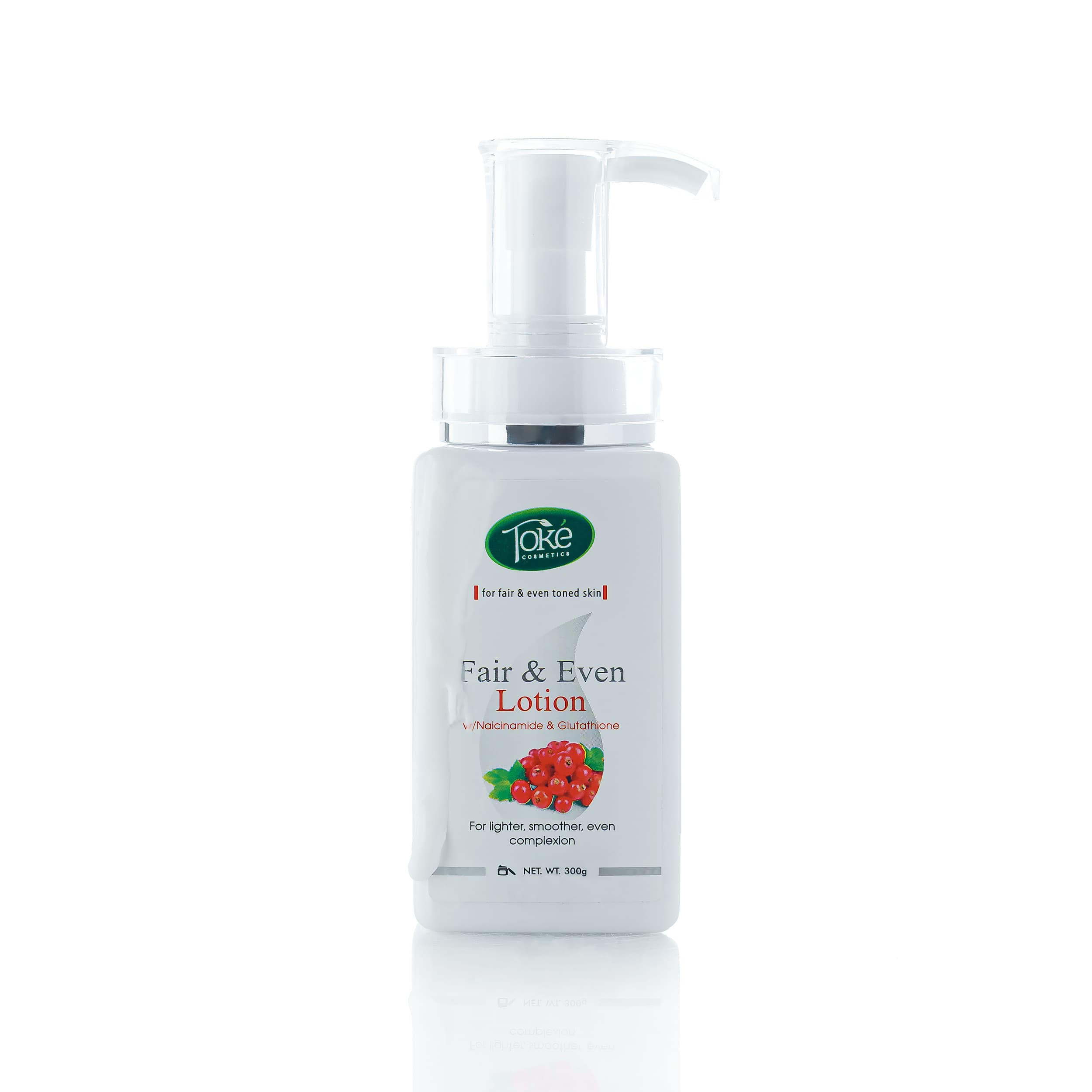 Toke Fair and Even Lotion with vitamin B3 and bearberry extract