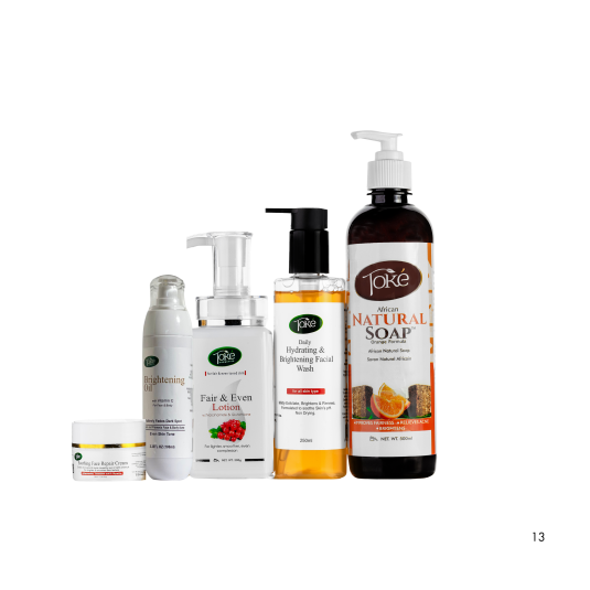 Fair skin set.