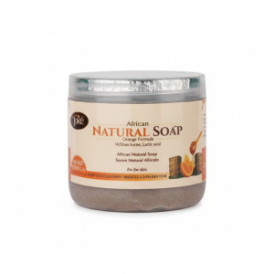 Toke Natural soap (Orange  solid Cup soap) with AHA