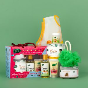 Toke Baby Natural Skincare Set.